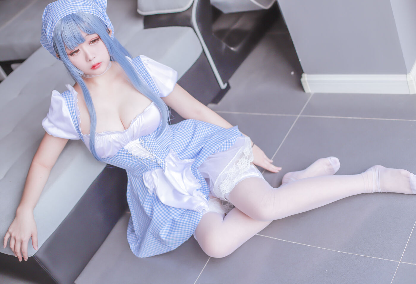 日奈娇 NO.005 蓝色女仆 [46P]插图9